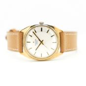 GENTLEMAN'S VINTAGE ZENITH 9CT YELLOW GOLD PRESENTATION WATCH, CIRCA. 1973, 33MM CASE, circular