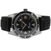 GENTLEMAN'S AUSTIN SKIN DIVER AUTOMATIC AS 1700/01, CIRCA. 1960S, 38MM CASE, circular black dial