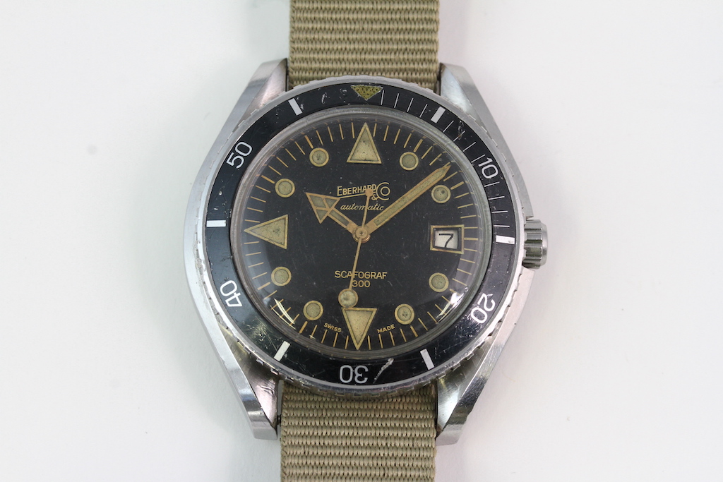 RARE VINTAGE EBERHARD & CO AUTOMATIC SCAFOGRAF 300 CIRCA 1960s - Image 2 of 7