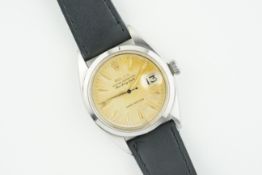 ROLEX OYSTER PERPETUAL AIR-KING-DATE SUPER PRECISION WRISTWATCH REF. 5700 CIRCA 1959, circular