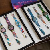 RARE UNWORN SWATCH X MOMA SPECIAL EDITION SET LIMITED TO 221, SZS31, MARCH 2021 BOX SET, 6 special