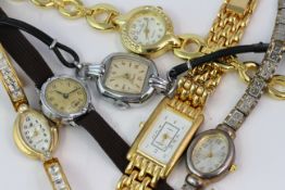 *TO BE SOLD WITHOUT RESERVE* GROUP OF 5 QUARTZ WATCHES INCLUDING TIMEX