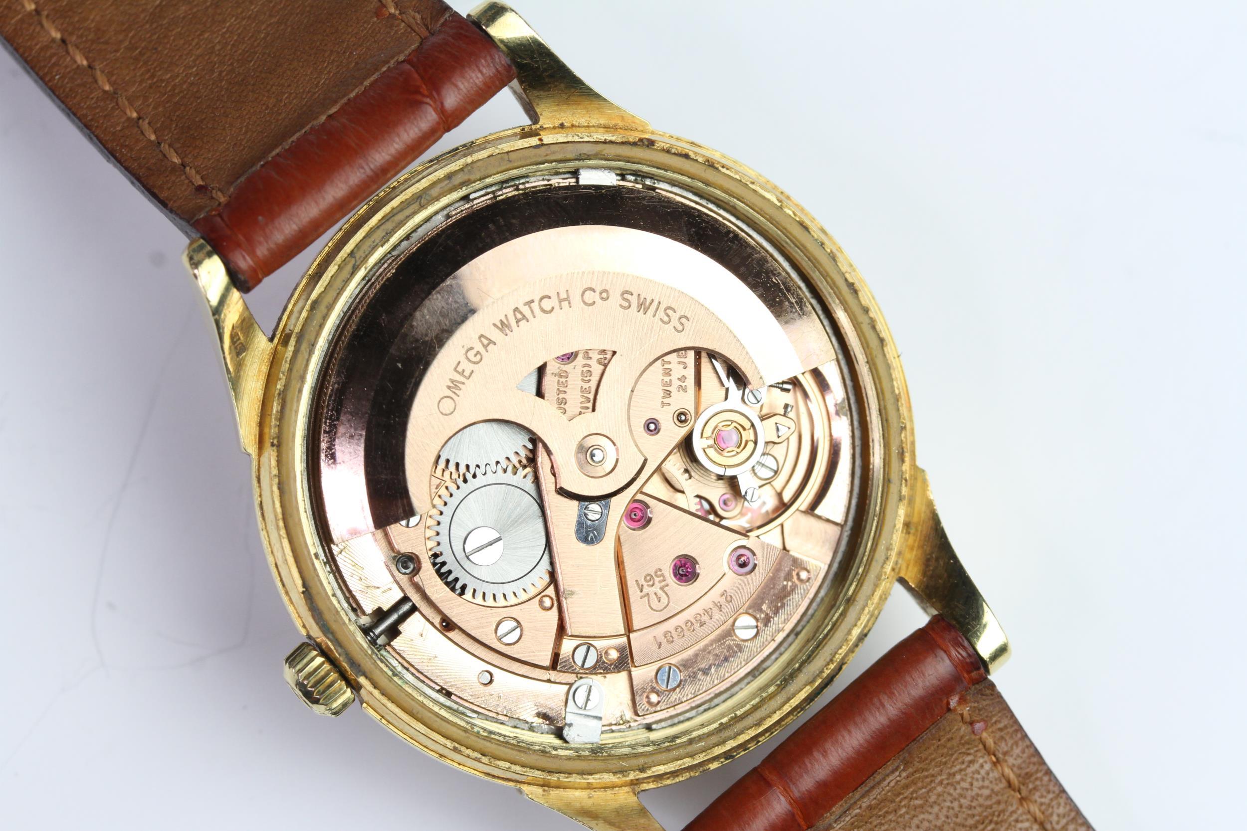 18CT OMEGA AUTOMATIC CHRONOMETER CONSTELLATION REFERENCE 1685415, circular dial with raised gold - Image 6 of 6