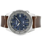 GENTLEMAN'S SQUALE 50 ATMOS ONDA 1521 PURPLE AUTOMATIC, FEBRUARY 2020 BOX & PAPERS, 41.5MM CASE,