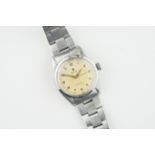 ROLEX OYSTER PRECISION ARABIC DIAL REF. 6422 CIRCA 1957, circular patina dial with arabic numeral