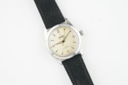 TUDOR OYSTER PRINCE AUTOMATIC WRISTWATCH REF. 7809, circular patina dial with ice cream cone hour