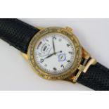 18CT LONGINES EPHEMERIDES SOLAIRES WRISTWATCH