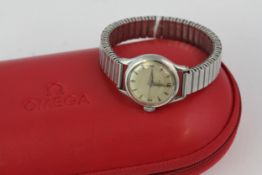 "TO BE SOLD WITH NO RESERVE* 24MM STEEL LADIES OMEGA