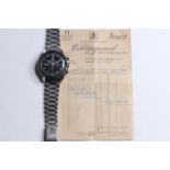 OMEGA SPEEDMASTER PROFESSIONAL 145.022 WITH PAPERS '220' BEZEL STRAIGHT WRITING