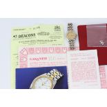 LADIES TUDOR MONARCH REFERENCE 15833 WITH PAPERS 2002