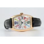 18CT FRANCK MULLER COLOUR DREAMS REFERENCE 7502 QZ