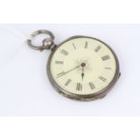 *TO BE SOLD WITHOUT RESERVE* SILVER POCKET WATCH