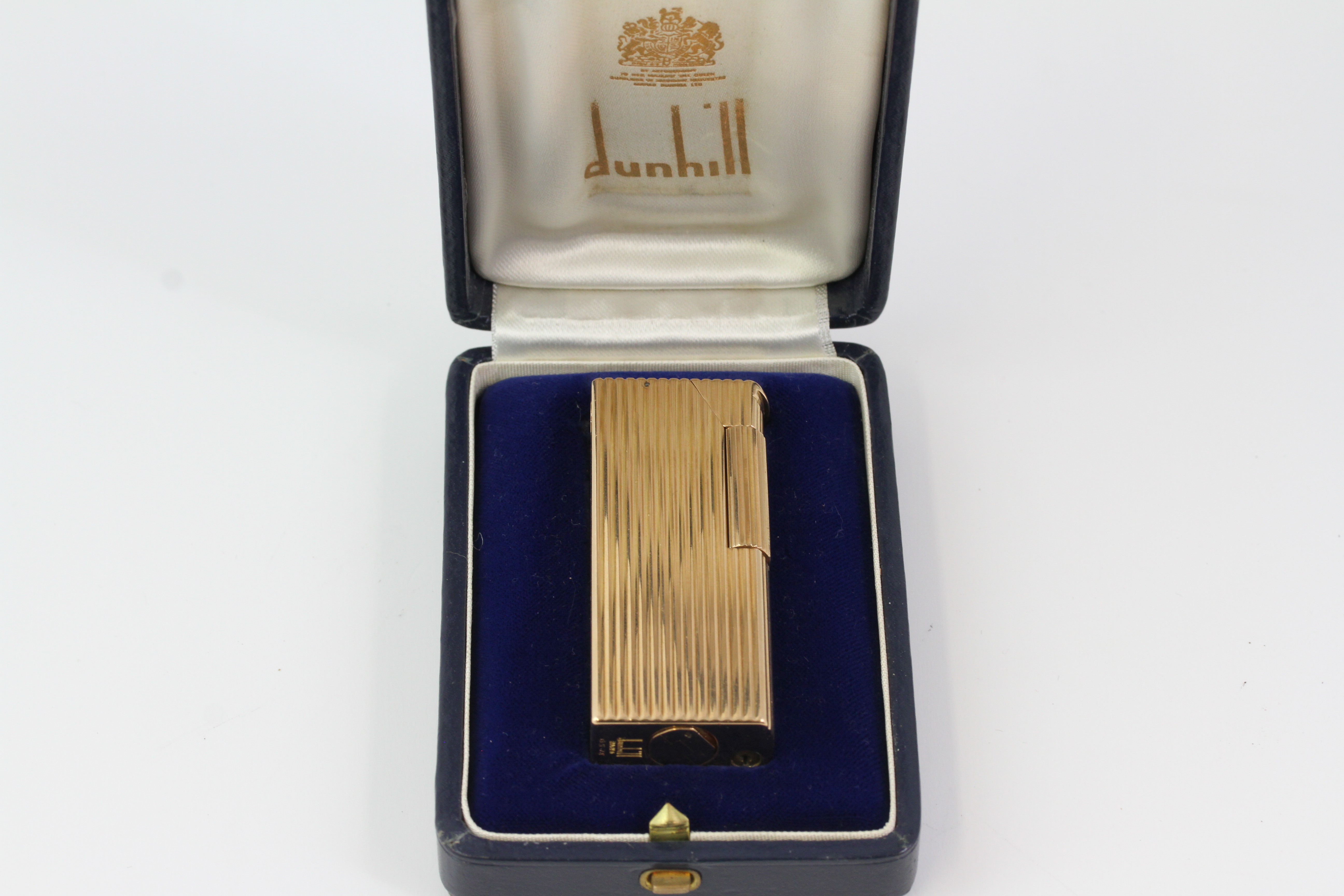 SPECIAL SOLID 18CT DUNHILL PARIS CIRCA LATE 1950S/60S WITH BOX