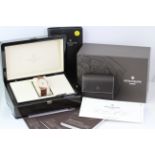 18CT PATEK PHILIPPE ANNUAL CALENDAR BOX AND PAPERS 2019 REFERENCE 5146R