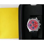 BREITLING LIMITED EDITION RED ARROWS CHRONOMAT CHRONOGRAPH WRISTWATCH BOX AND PAPERS