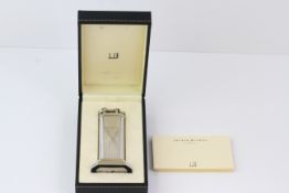 DUNHILL 'CLUB' TABLE LIGHTER WITH BOX AND PAPERS