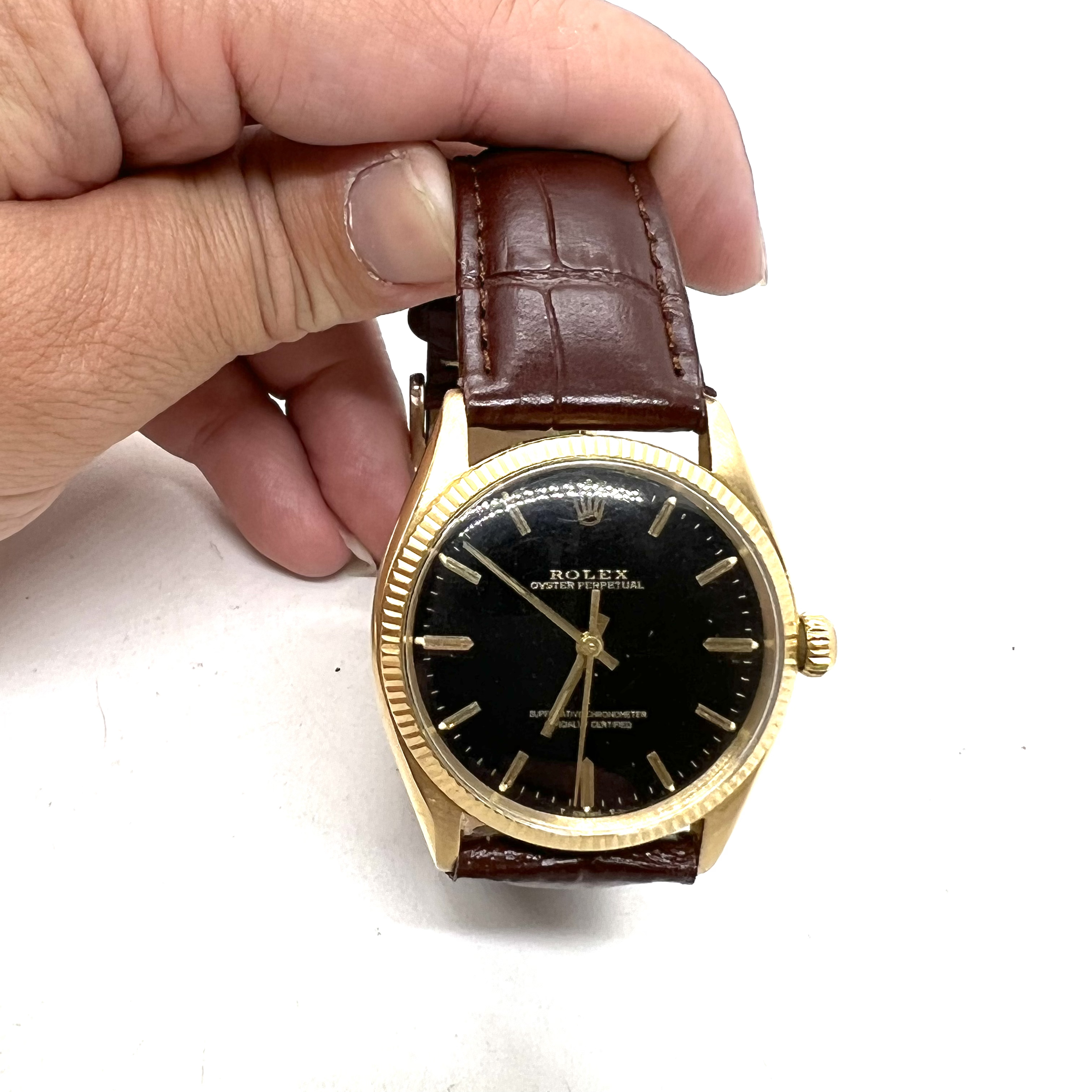 VINTAGE 18CT ROLEX REFERENCE 6567 CIRCA 1967 - Image 7 of 7