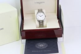 LONGINES MASTER COLLECTION BOX AND PAPERS 2016