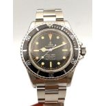 TUDOR 7928 SUBMARINER 1964 GILT DIAL