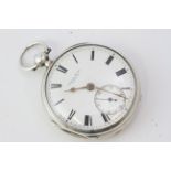 LINFORD & SONS SILVER KEYWIND POCKET WATCH