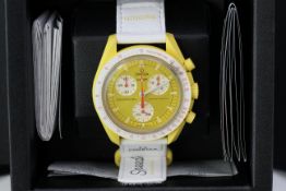 *TO BE SOLD WITHOUT RESERVE* OMEGA X SWATCH MOONSWATCH MISSION TO THE SUN