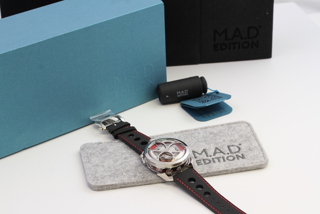 UNWORN MB&F M.A.D.1 MAD 1 RED EDITION BOX AND PAPERS 2022