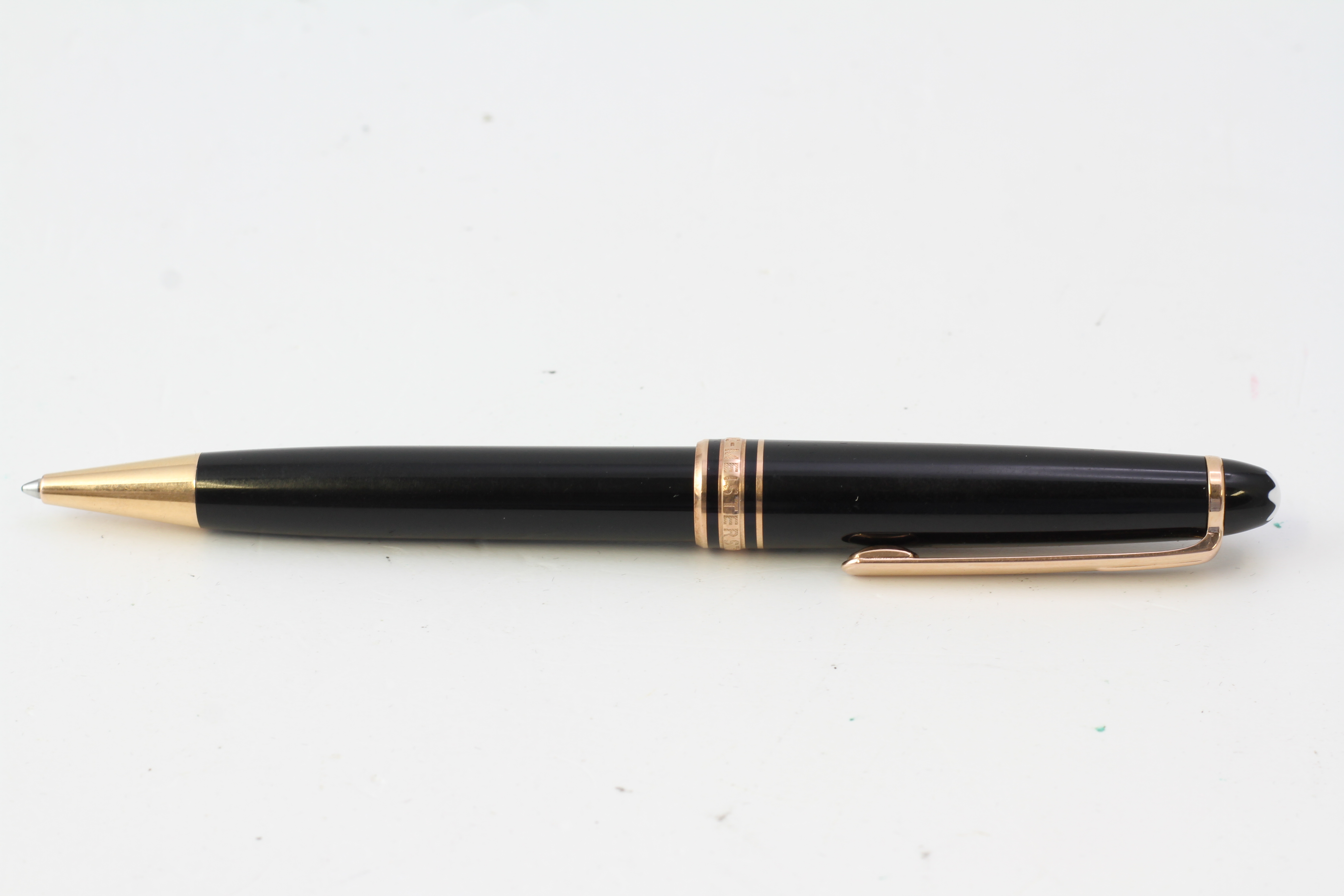 MONTBLANC MEISTERSTUCK ROSE GOLD PLATED BALL POINT