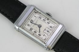 *TO BE SOLD WITHOUT RESERVE* RECORD WATCH CO ART DECO 'TOP HAT' WRISTWATCH