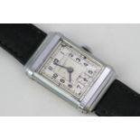 *TO BE SOLD WITHOUT RESERVE* RECORD WATCH CO ART DECO 'TOP HAT' WRISTWATCH