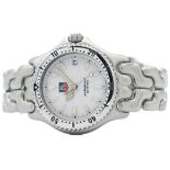 GENTLEMAN'S TAG HEUER SEL SERIES QUARTZ WHITE DIAL, S99.013, CIRCA. 1990S WITH BOX, circular white