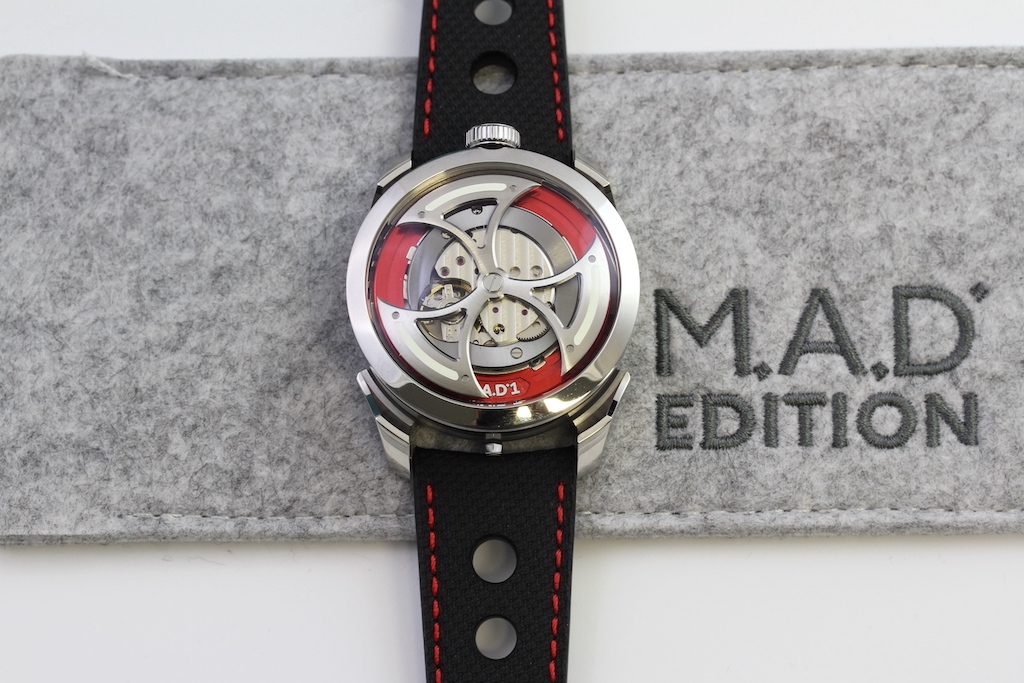 UNWORN MB&F M.A.D.1 MAD 1 RED EDITION BOX AND PAPERS 2022 - Image 2 of 11