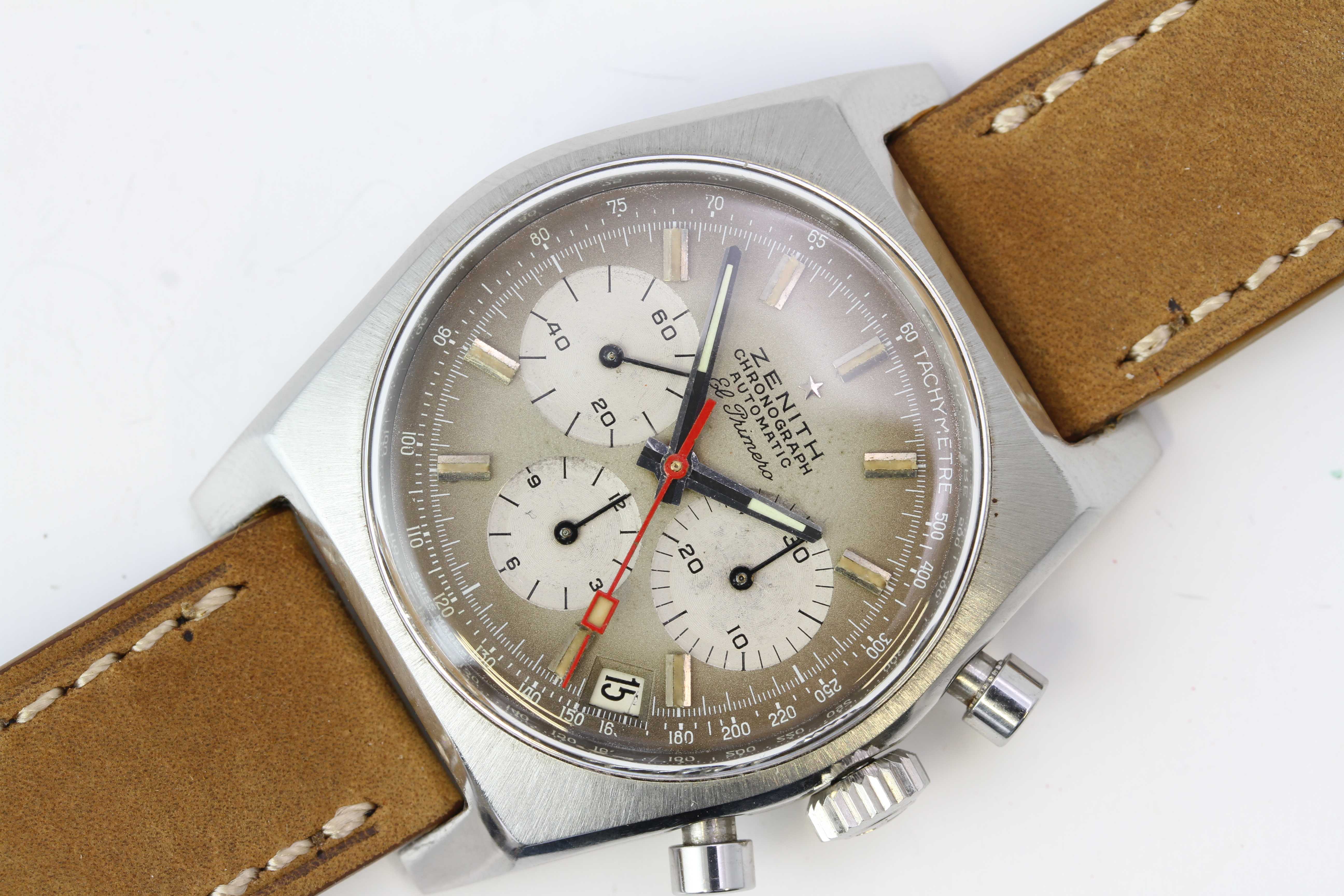 VINTAGE ZENITH EL PRIMERO REFERENCE A385 CIRCA 1969 - Image 2 of 6