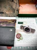 ROLEX EXPLORER II BOX AND PAPERS 1993 REF 16570