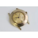 9CT ACCURIST ART DECO WRISTWATCH