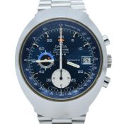 OMEGA SPEEDMASTER MK3 AUTOMATIC CHRONOGRAPH MODEL 176.002 WITH STUNNING ELECTRIC BLUE DIAL IN