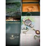 ROLEX EXPLORER II BOX AND PAPERS 2004 REF 16570