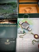 ROLEX EXPLORER II BOX AND PAPERS 2004 REF 16570