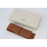 ROLEX LEATHER POUCH AND BOX