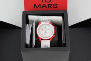 *TO BE SOLD WITHOUT RESERVE* OMEGA X SWATCH MOONSWATCH MISSION TO MARS