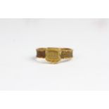 Antique Victorian 18 CT gold mourning hair ring. Itâ€™s fully hallmarked within 18 carat gold