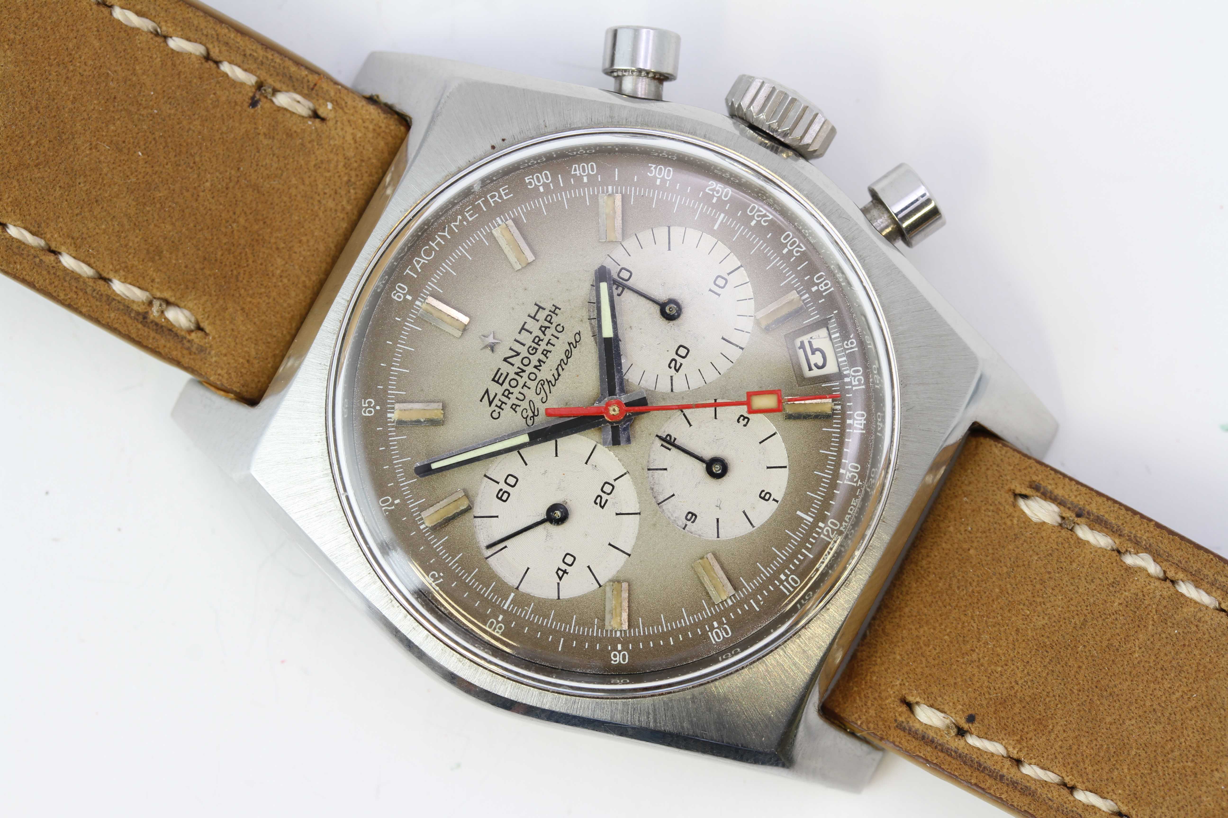 VINTAGE ZENITH EL PRIMERO REFERENCE A385 CIRCA 1969