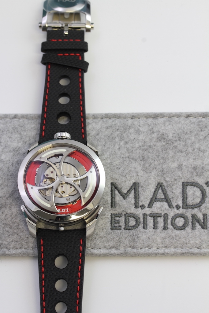 UNWORN MB&F M.A.D.1 MAD 1 RED EDITION BOX AND PAPERS 2022 - Image 4 of 11