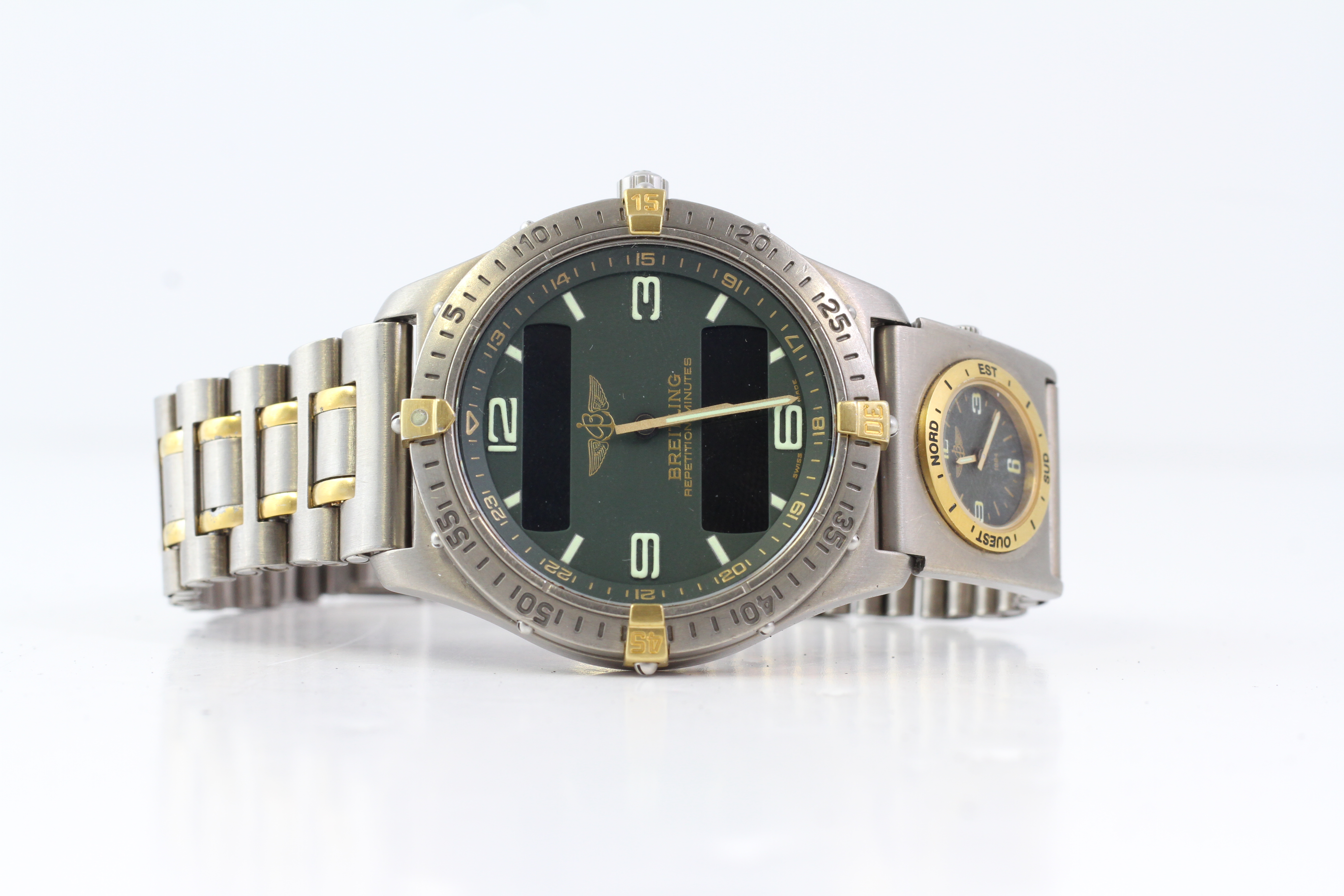 *PRIVATE COLLECTION* BREITLING AEROSPACE REPETITION MINUTES UTC WITH BOX REFERENCE F65062 - Image 2 of 4
