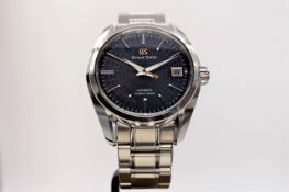 GRAND SEIKO 'WHIRLPOOL' LIMITED EDITION SBGH267 BOX AND PAPERS 2019