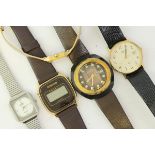 *TO BE SOLD WITHOUT RESERVE* 5 Watches including vintage Citizen Automatic 21 jewel, flight master