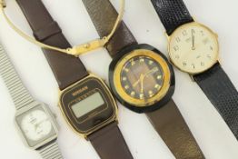 *TO BE SOLD WITHOUT RESERVE* 5 Watches including vintage Citizen Automatic 21 jewel, flight master