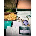 ROLEX SUBMARINER 'BLUESY' 16613 BOX AND PAPERS 1994