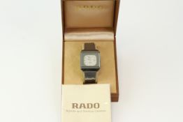 *TO BE SOLD WITHOUT RESERVE* 2 RADO WATCHES WITH BOXES, Rado DiaStar Automatic, stainless steel,