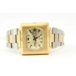 *TO BE SOLD WITHOUT RESERVE* VINTAGE SEIKO 5 AUTOMATIC 385208, cushion dial, rectangular 37mm