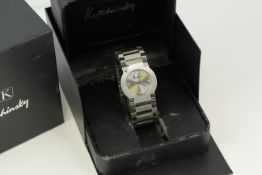 *TO BE SOLD WITHOUT RESERVE* KUTCHINSKY DRESS WATCH, silver dial, Roman numeral quarters, heavy